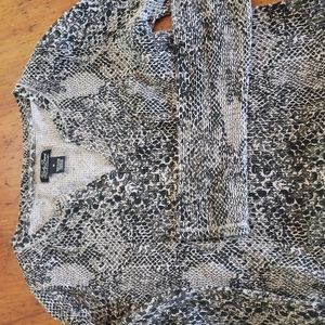 Snakeskin Print Lucky Brand Top
